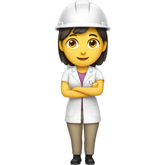 Mujer ingeniera emoji