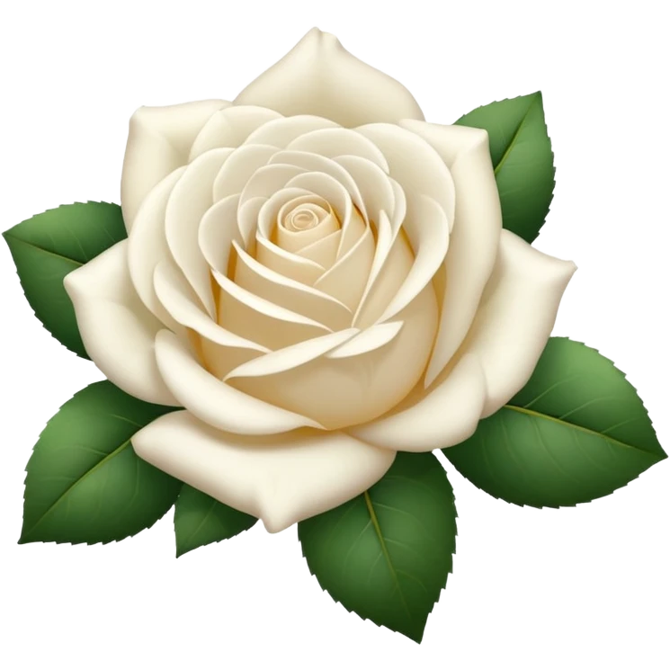 White roses emoji