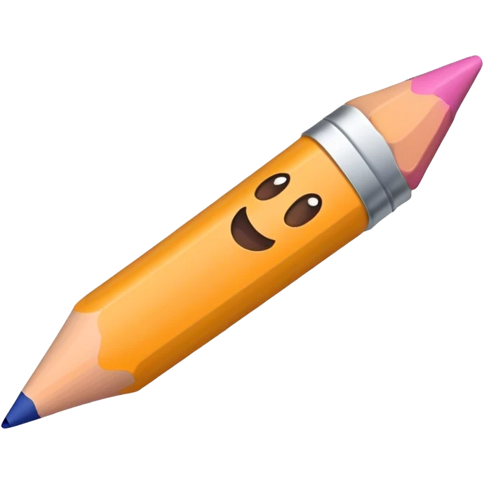 Tan crayon emoji