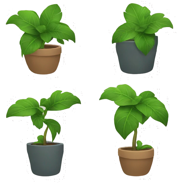 PLANTA EN UNA MACETA emoji