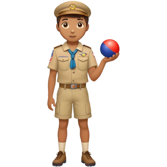Scout pétanque  emoji
