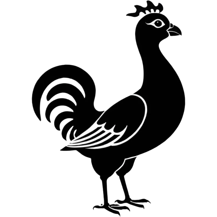 Sankofa bird of africa. emoji