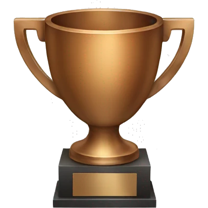 bronze trophy emoji