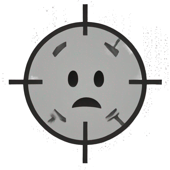 crosshair emoji