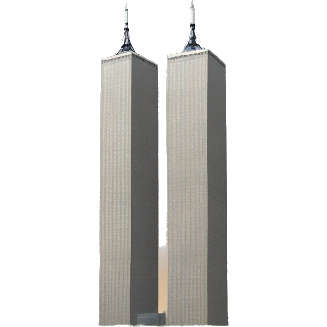 Twin towers emoji