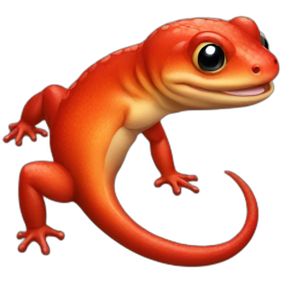 Red Salamander emoji