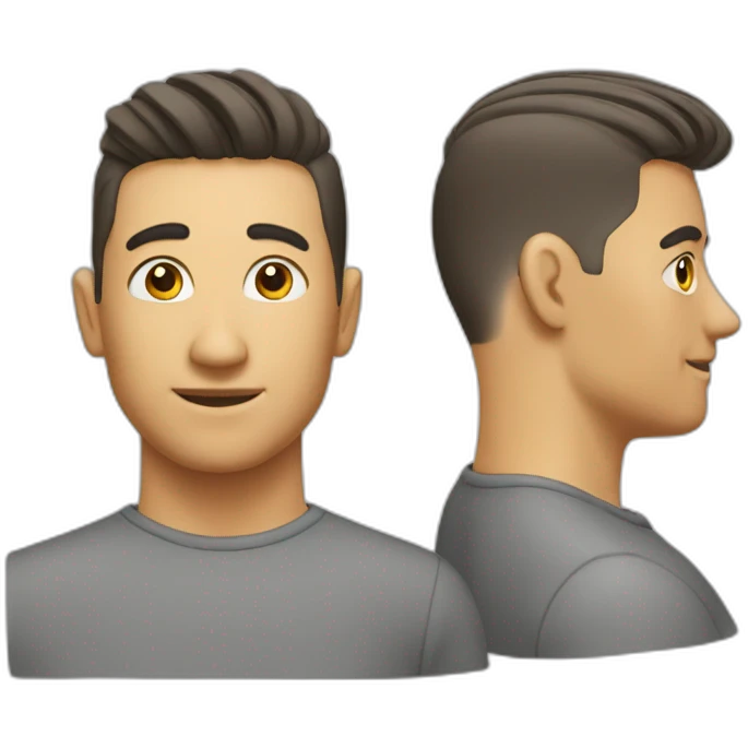 mulet haircut emoji