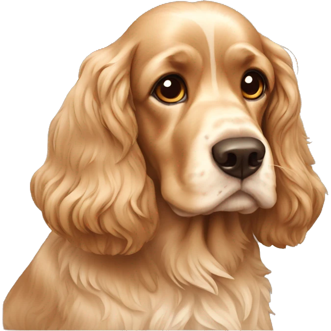 Cocker spaniel emoji