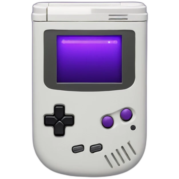 gameboy purple with led emoji