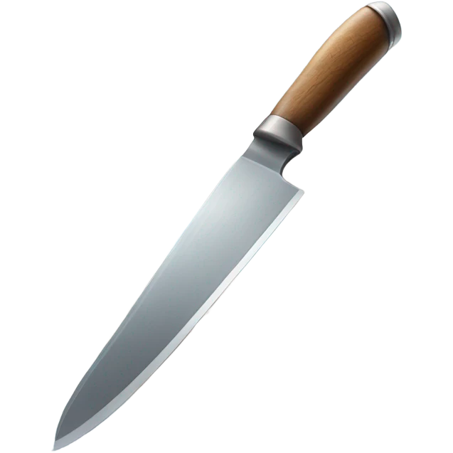 Knife inside a dream cloud emoji