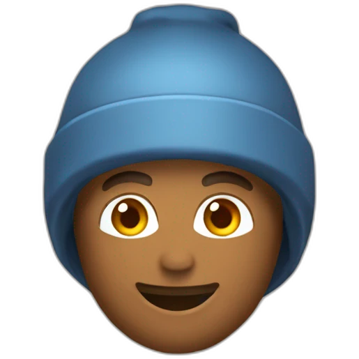 Frasco de vidro marrom emoji