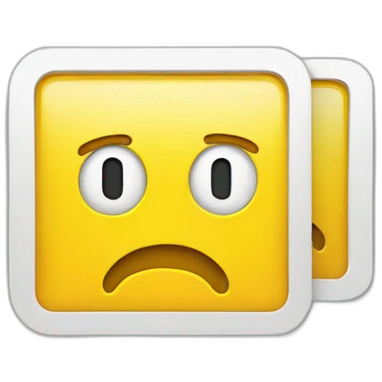 mobile sim card running not happy emoji