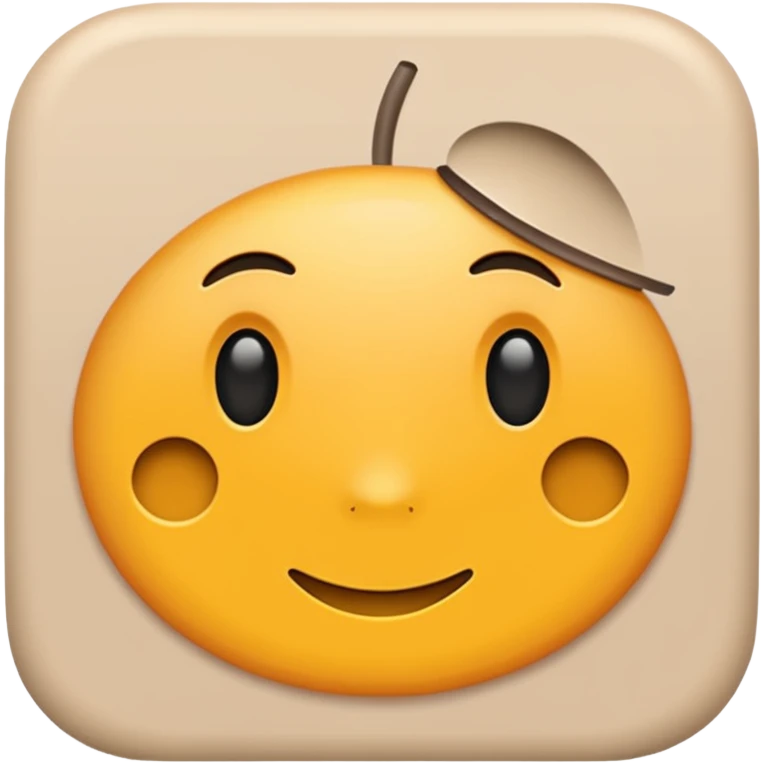 Realistic work  with neutral color emoji