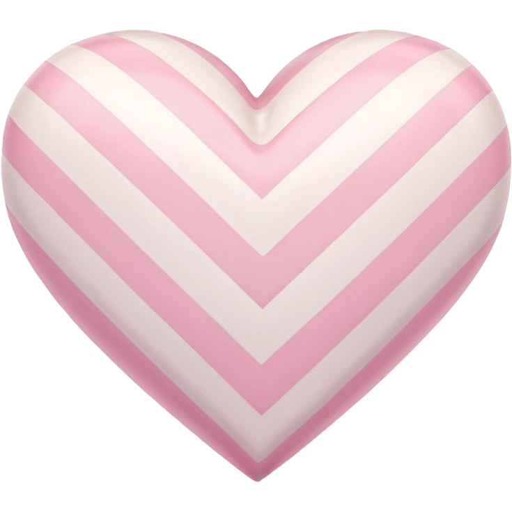 pastel heart with a soft checkerboard pattern emoji