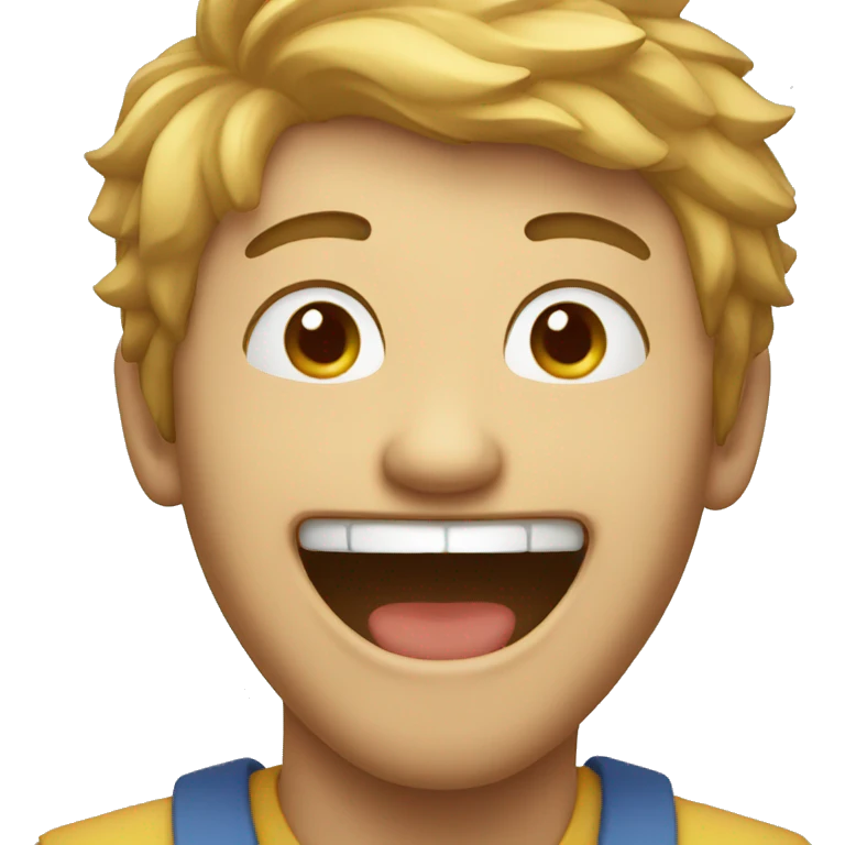laughing guy emoji