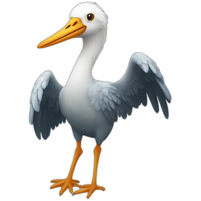 cigogne dessin emoji