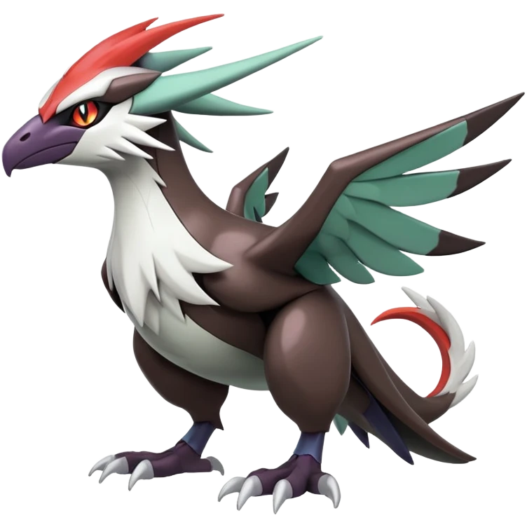 Silvally-Noivern-hybrid (full body) emoji