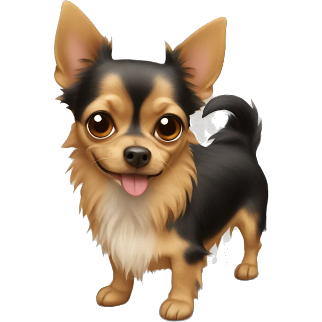 chihuahua with yorkie emoji