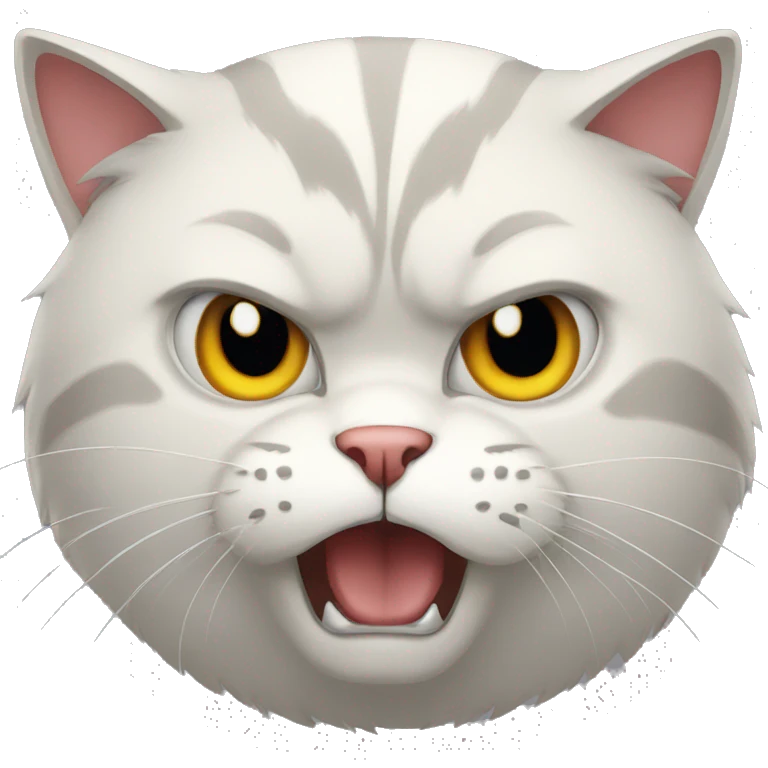Cat angry emoji