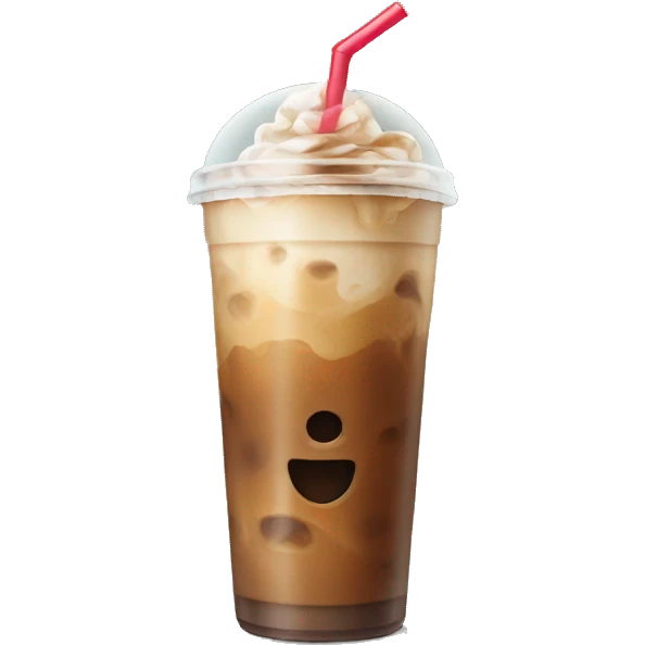Iced coffee  emoji