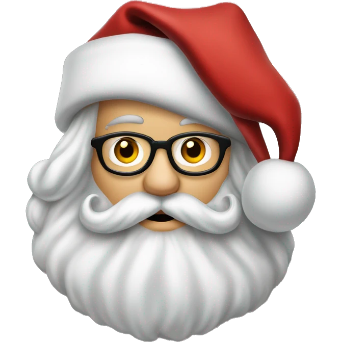 Johnny Depp as santa claus emoji