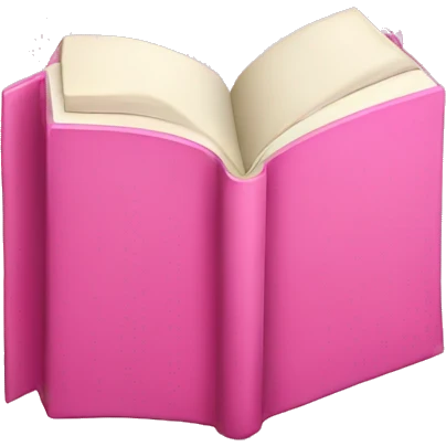 pink book emoji