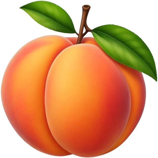 peach fruit  emoji