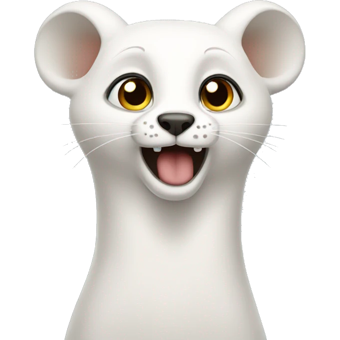 confused ermine emoji