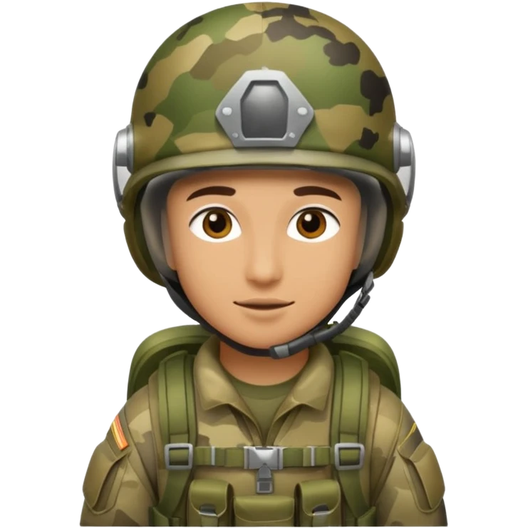 saut parachutiste militaire  emoji