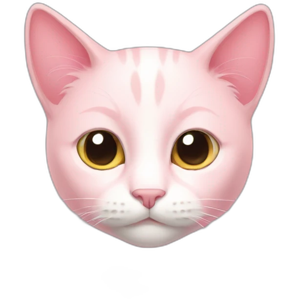 light pink cat emoji