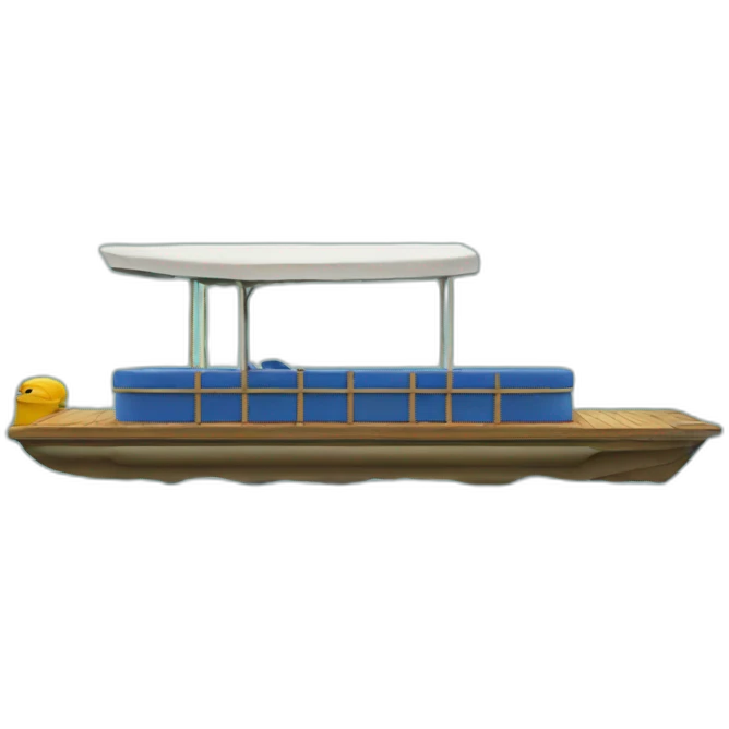 simple pontoon emoji