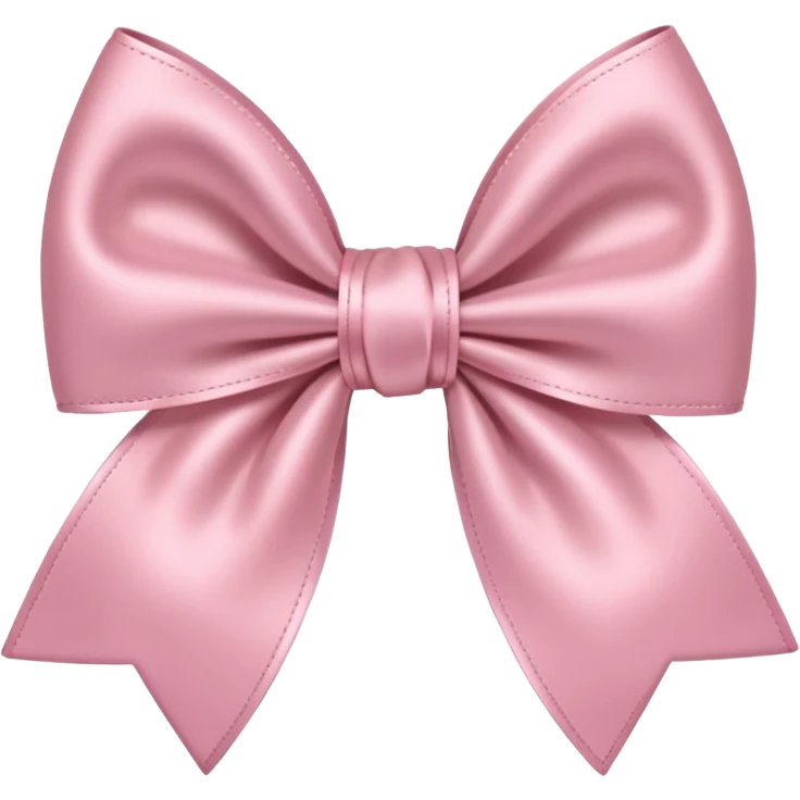 Cute light pink bow  emoji