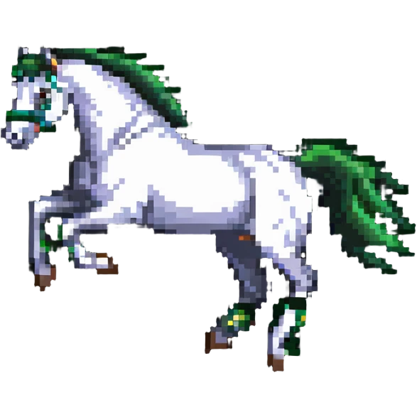 jumping horse emoji