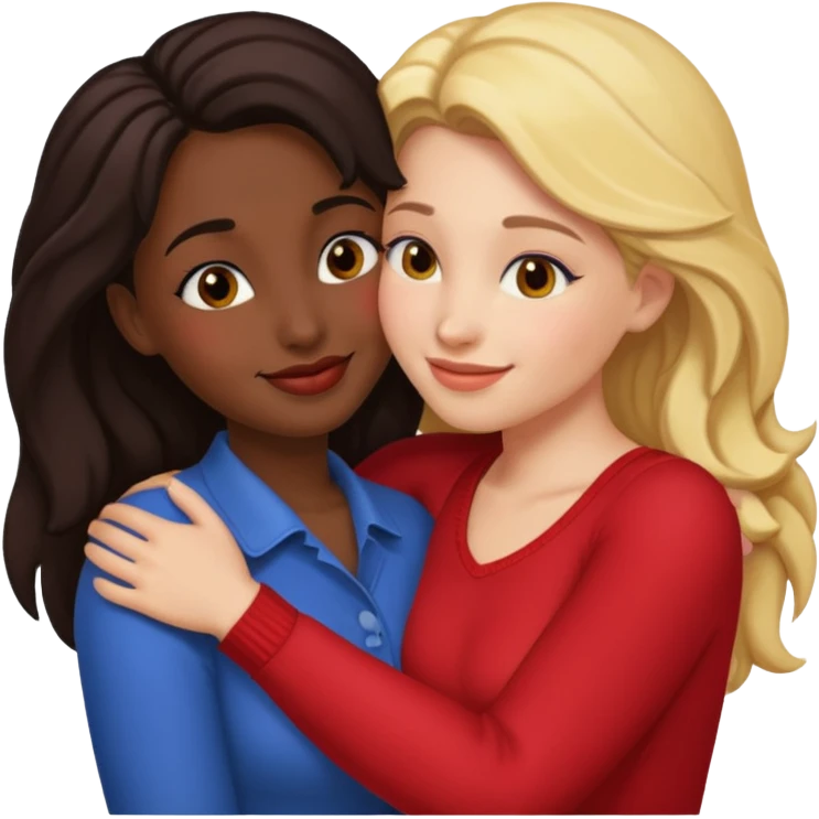 👩🏻‍❤️‍💋‍👩🏿 emoji