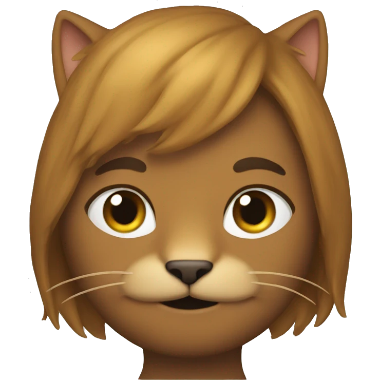 half cat half man emoji