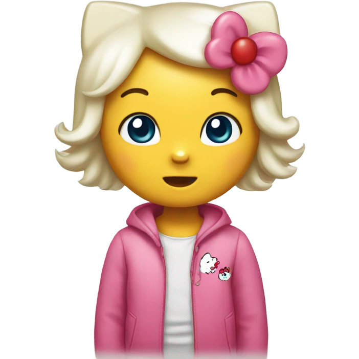 Hello kitty emoji
