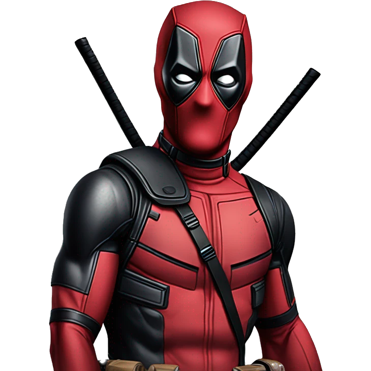 Deadpool giga chad emoji