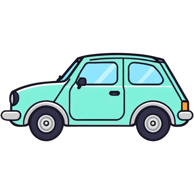 Tiny car emoji
