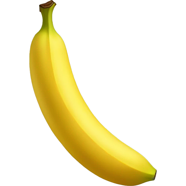 big beige banana emoji