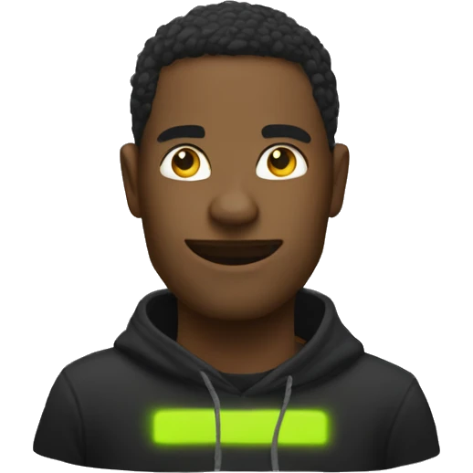  A rave emoji