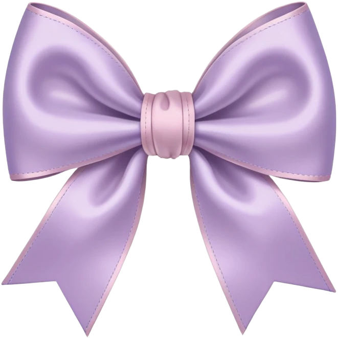 Preppy bow emoji