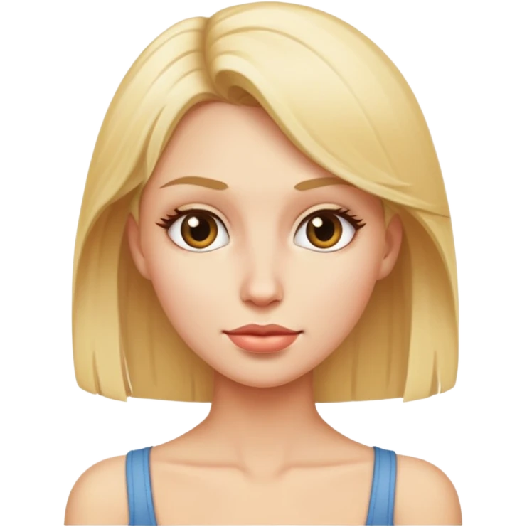 skinny busty adult movie blond female model emoji