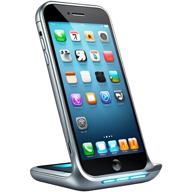 Hyper Futuristic phone emoji