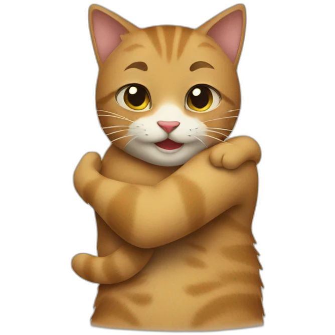 Hugs-cats emoji