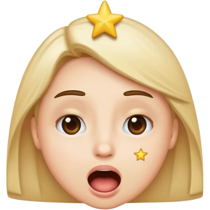 starstruck emoji, open mouth, stars in both eyes emoji