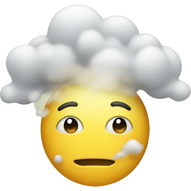 Face with steam from emoji