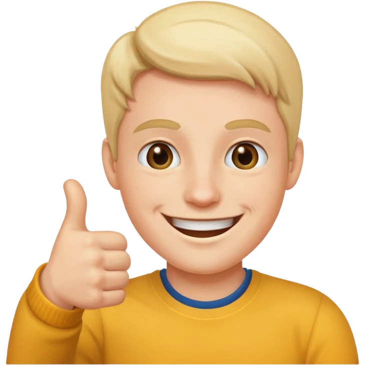 Person thumbs up emoji