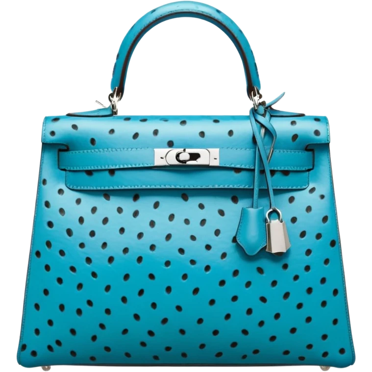 hermes kelly sellier ostrich palladium hardware white emoji