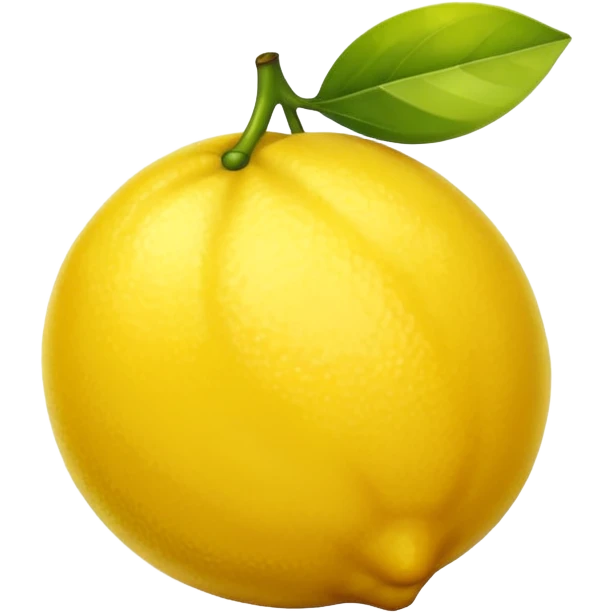 single lemon emoji