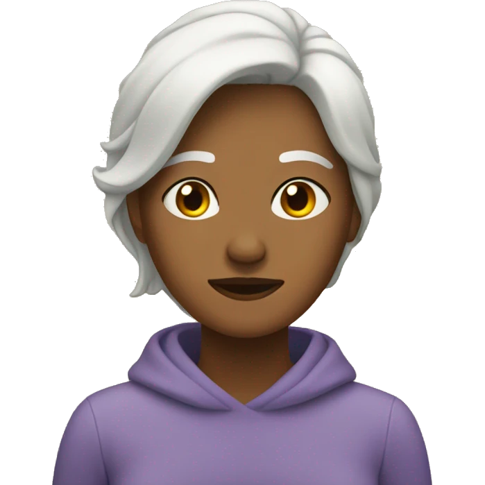 una mujer durmiendo  emoji